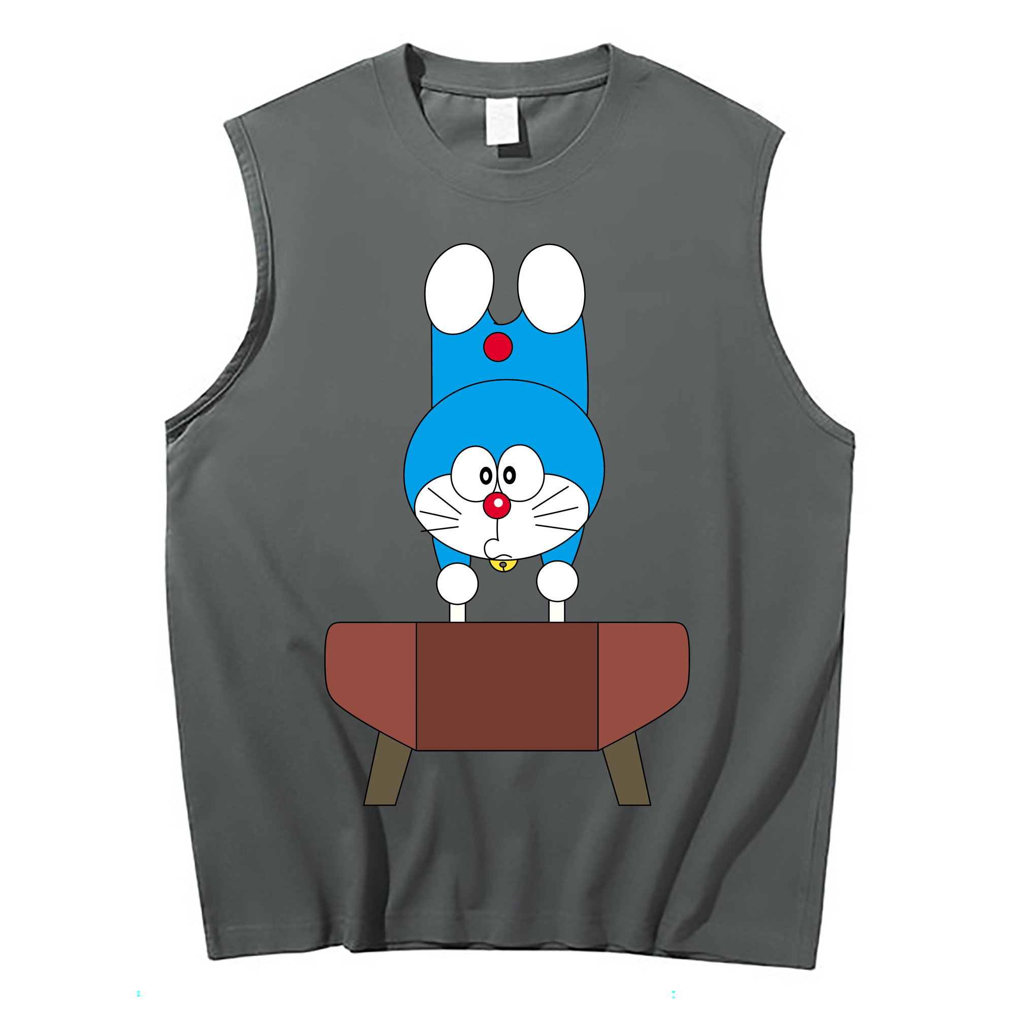 （画像用） ドラえもん Doraemon コットン100％タンクトップ（フロントプリント）